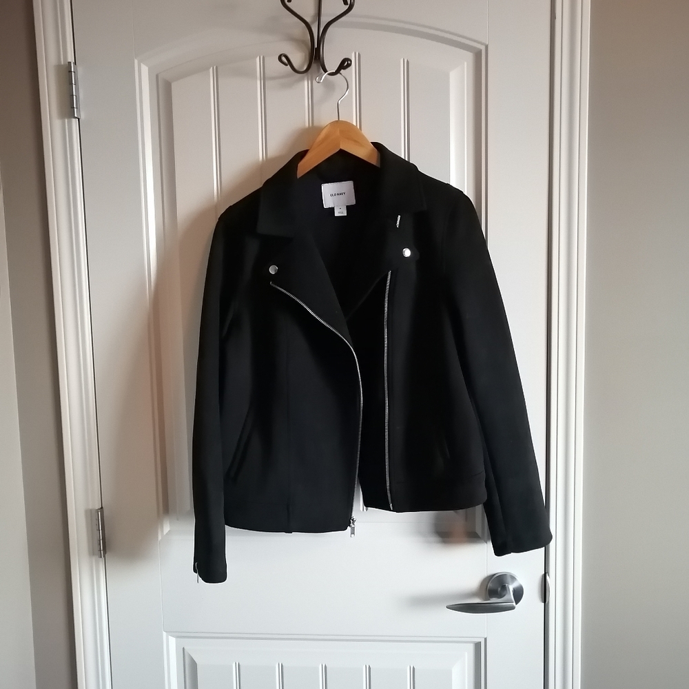 Old Navy Black Moto Jacket